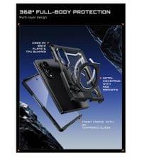Magsafe Противоударен Калъф за Samsung Z Fold 8, Supcase UB Grip Mag Case, Черен - 7