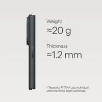 Magsafe Калъф за Samsung Z Fold 8, Pitaka Edge Black/Grey Case, Черен - 4