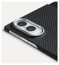 Magsafe Калъф за Samsung Z Fold 8, Pitaka Edge Black/Grey Case, Черен - 5