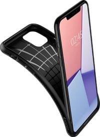 Противоударен Силиконов Калъф за за iPhone 11, Spigen Liquid Air Case, Черен - 3
