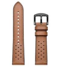 Кожена Каишка за Samsung Watch 4/ 5/ 6/ 7/ FE, Tech-Protect Leather Band, Кафяв - 3