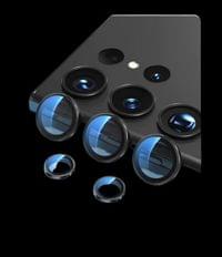 Протектор за Камерата на Samsung S25 Ultra, Blueo Cam Lens Glass, Черен - 3