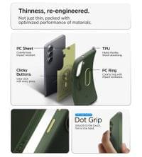 Magsafe Калъф за Samsung S26, Spigen Nano Pop Case, Зелен - 8