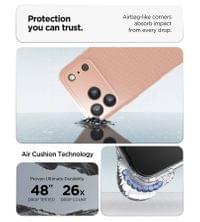 Противоударен Калъф за iPhone 18 Pro Max/ 17 Pro Max, Spigen Liquid Air Case, Розов - 7 Противоударен Калъф за iPhone 18 Pro Max/ 17 Pro Max, Spigen Liquid Air Case, Розов - 7