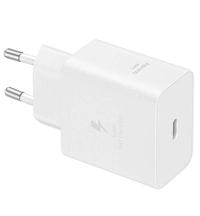 Оригинално Зарядно Samsung 45W 220v Super Fast Charger и USB-C Кабел 1.8m EP-T4511XWE, Бял - 2