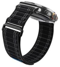 Текстилна Каишка за Samsung Watch Ultra 1/2 47mm, Spigen WBF0 Band, Черен - 5 Текстилна Каишка за Samsung Watch Ultra 1/2 47mm, Spigen WBF0 Band, Черен - 5