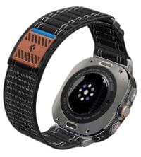 Текстилна Каишка за Samsung Watch Ultra 1/2 47mm, Spigen WBF0 Band, Черен - 7 Текстилна Каишка за Samsung Watch Ultra 1/2 47mm, Spigen WBF0 Band, Черен - 7