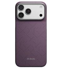 Magsafe Калъф за iPhone 18 Pro Max/ 17 Pro Max, Pitaka Edge PTK Weaving Case Charoite Purple, Лилав - 3 Magsafe Калъф за iPhone 18 Pro Max/ 17 Pro Max, Pitaka Edge PTK Weaving Case Charoite Purple, Лилав - 3