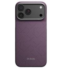 Magsafe Калъф за iPhone 18 Pro Max/ 17 Pro Max, Pitaka Edge PTK Weaving Case Charoite Purple, Лилав - 4 Magsafe Калъф за iPhone 18 Pro Max/ 17 Pro Max, Pitaka Edge PTK Weaving Case Charoite Purple, Лилав - 4