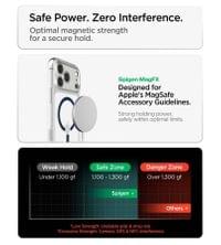 Magsafe Калъф за iPhone 18 Pro Max/ 17 Pro Max, Spigen Ultra Hybrid Mag Fit Case Clear/Deep Blue, Прозрачен - 12 Magsafe Калъф за iPhone 18 Pro Max/ 17 Pro Max, Spigen Ultra Hybrid Mag Fit Case Clear/Deep Blue, Прозрачен - 12