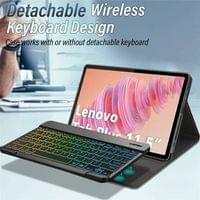 Калъф с Клавиатура за Lenovo Tab Plus 11.5" TB351FU, Bluetooth Keyboard Case, Черен - 1 Калъф с Клавиатура за Lenovo Tab Plus 11.5" TB351FU, Bluetooth Keyboard Case, Черен - 1