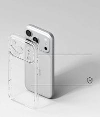 Калъф за iPhone 18 Pro/ 17 Pro, Ringke Fusion Clear Case, Прозрачен - 5 Калъф за iPhone 18 Pro/ 17 Pro, Ringke Fusion Clear Case, Прозрачен - 5