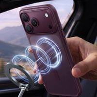 Magsafe Калъф за iPhone 18 Pro Max/ 17 Pro Max, Torras Guardian Magnetic Case Burgundy, Бордо - 6 Magsafe Калъф за iPhone 18 Pro Max/ 17 Pro Max, Torras Guardian Magnetic Case Burgundy, Бордо - 6