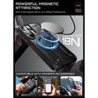 Magsafe Противоударен Калъф за Samsung S26, Supcase UB Pro Mag, Черен - 3