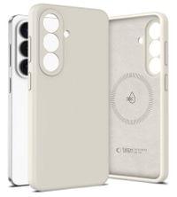 Magsafe Калъф за Samsung S26 Plus, Tech-Protect Silicone Case, Бежов - 2