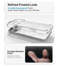 Magsafe Калъф за iPhone 18 Pro/ 17 Pro, Spigen Ultra Hybrid Frost Mag Fit Case, Бял - 9 Magsafe Калъф за iPhone 18 Pro/ 17 Pro, Spigen Ultra Hybrid Frost Mag Fit Case, Бял - 9