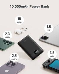 Външна батерия, Veger USB-C/Lightning 10000mAh 22.5W, Черен - 4 Външна батерия, Veger USB-C/Lightning 10000mAh 22.5W, Черен - 4