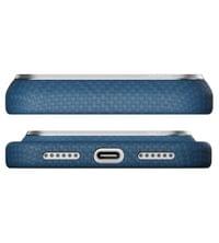 Magsafe Калъф за iPhone 18 Pro/ 17 Pro, Pitaka Edge Case Abyss Blue, Син - 6 Magsafe Калъф за iPhone 18 Pro/ 17 Pro, Pitaka Edge Case Abyss Blue, Син - 6