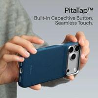 Magsafe Калъф за iPhone 18 Pro/ 17 Pro, Pitaka Edge Case Abyss Blue, Син - 10 Magsafe Калъф за iPhone 18 Pro/ 17 Pro, Pitaka Edge Case Abyss Blue, Син - 10