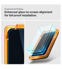 Стъклен Протектор за Nothing Phone 2A/ Plus, Spigen Align Master Glass Tr 2бр., Прозрачен - 8