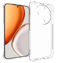 Противоударен Силиконов Калъф за Honor Magic 8 Lite, Crystal Armor Case, Прозрачен - 1