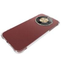 Противоударен Силиконов Калъф за Honor Magic 8 Lite, Crystal Armor Case, Прозрачен - 3