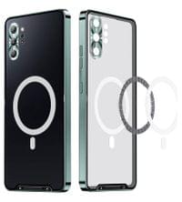 Magsafe Калъф за Samsung Note 10 Plus, Metal Case, Зелен - 1
