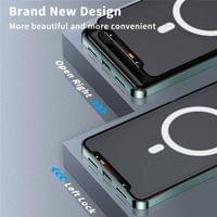 Magsafe Калъф за Samsung Note 10 Plus, Metal Case, Зелен - 7
