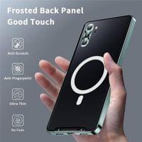 Magsafe Калъф за Samsung Note 10 Plus, Metal Case, Зелен - 8