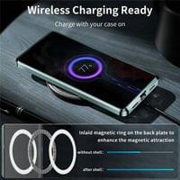 Magsafe Калъф за Samsung Note 10 Plus, Metal Case, Зелен - 10