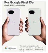 Magsafe Калъф за Google Pixel 10A, Spigen Ultra Hybrid Frost Case, Черен - 6