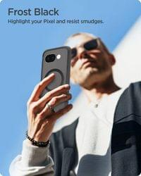Magsafe Калъф за Google Pixel 10A, Spigen Ultra Hybrid Frost Case, Черен - 7