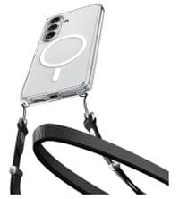 Magsafe Калъф за Samsung S26, Spigen Ultra Hybrid White Case, Прозрачен - 5