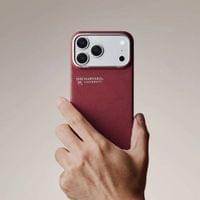 Magsafe Калъф за iPhone 17 Pro, Pitaka Edge Harvard Case Crimson, Червен - 7 Magsafe Калъф за iPhone 17 Pro, Pitaka Edge Harvard Case Crimson, Червен - 7