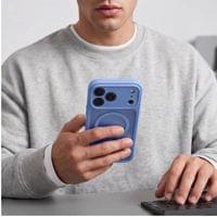 Magsafe Калъф за iPhone 18 Pro Max/ 17 Pro Max, Tech-Protect BasicMag Matte Case, Син - 6 Magsafe Калъф за iPhone 18 Pro Max/ 17 Pro Max, Tech-Protect BasicMag Matte Case, Син - 6