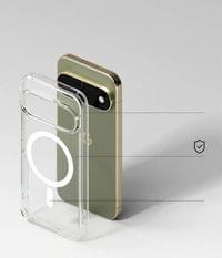 Magsafe Калъф за Google Pixel 11 Pro, Ringke Fusion Clear Magnetic Case, Прозрачен - 5