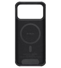 Magsafe Калъф за iPhone 17 Pro, Pitaka Aramid ProGuard Black/Grey Case, Черен - 2