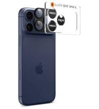 Протектор за Камерата на iPhone 17 Pro, Spigen EZ Fit Optik Pro XL Glass tR, Черен - 3