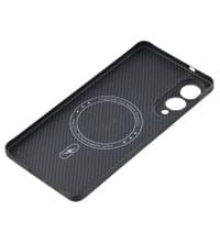 Magsafe Карбонов Калъф за Samsung S25 Edge, Aramid Fiber Case, Черен - 2 Magsafe Карбонов Калъф за Samsung S25 Edge, Aramid Fiber Case, Черен - 2