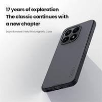 Magsafe Калъф за Xiaomi 15T, Nillkin Super Frosted Pro Case, Черен - 5