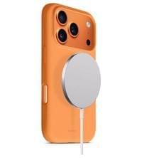 Magsafe Силиконов Калъф за iPhone 17 Pro, Crong Color Cover Magnetic Case, Оранжев - 1
