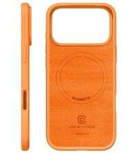 Magsafe Силиконов Калъф за iPhone 17 Pro, Crong Color Cover Magnetic Case, Оранжев - 2