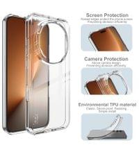 Силиконов Калъф за Honor Magic 8 Pro, Imak UX-10 Case, Прозрачен - 4