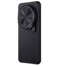 Magsafe Калъф за Xiaomi 15 Ultra, Nillkin Metal CamShield CarboProp Case, Черен - 3