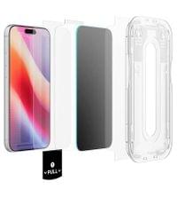 Затъмняващ Протектор за iPhone 18 Pro Max, Spigen Privacy Glas.tR EZ Fit Pro 2бр., Черен - 3