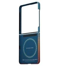 Magsafe Калъф за Samsung Z Flip 8, Pitaka Edge Case Sunset2.0 California Dream01, Кафяв - 3