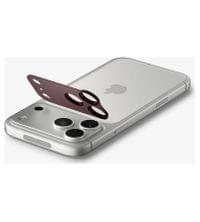 Протектор за Камерата на iPhone 18 Pro, Spigen EZ Fit Optik Pro XL Glas.tR Burgundy, Бордо - 2