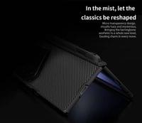 Magsafe Калъф за Samsung Z Fold 8 Ultra, Nillkin Clear CamShield Prop Mag Pen Case, Черен - 13