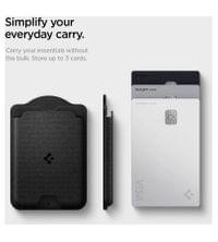 Magsafe Калъф за Карти за Samsung, Spigen Urban Fit Mag Wallet Card Case, Черен - 6 Magsafe Калъф за Карти за Samsung, Spigen Urban Fit Mag Wallet Card Case, Черен - 6