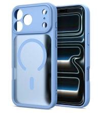 Magsafe Калъф за iPhone 18 Pro/ 17 Pro, Tech-Protect BasicMag Matte Case, Син - 2